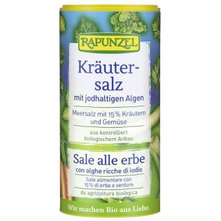 Jodiertes Kräutersalz mit 15% Kräutern & Gemüse
