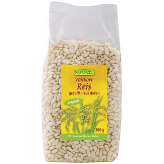 Vollkorn Reis gepufft