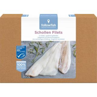 Nordsee Scholle Wildfang