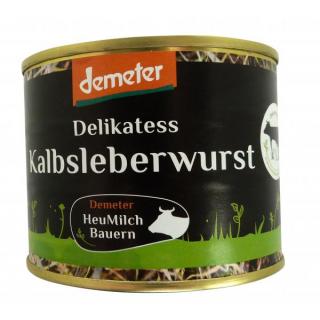 Kalbs-Leberwurst DEMETER - Dose