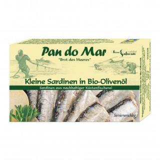 Sardinen in Bio-Olivenöl extra