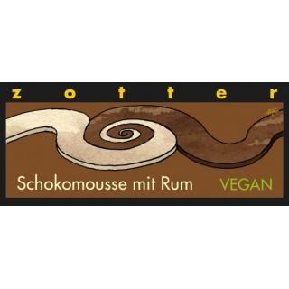 Schokomousse mit Rum (Alk.)