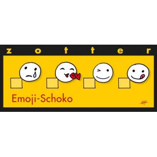 Emoji-Schoko - Mandelnougat + DuftTonkas